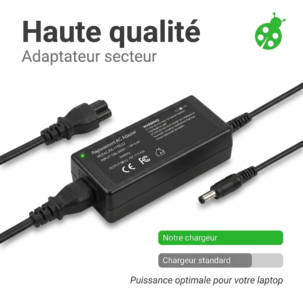 Chargeur ordinateur portable asus vivobook s14 s412da ek320t