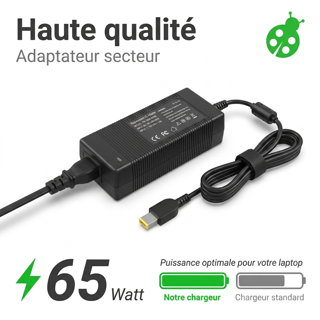 Chargeur ordinateur portable lenovo legion 5 17ach6h