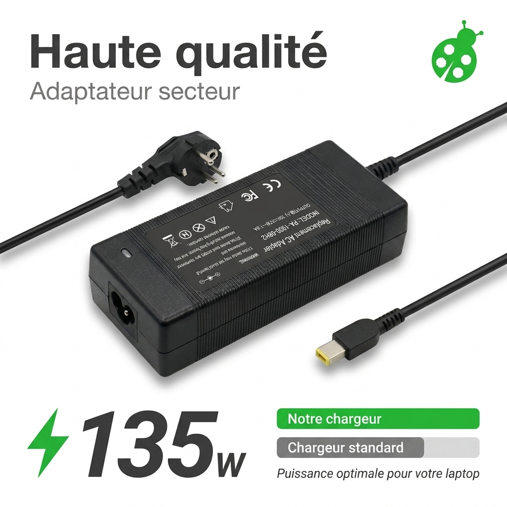 Chargeur ordinateur portable lenovo legion 5 15