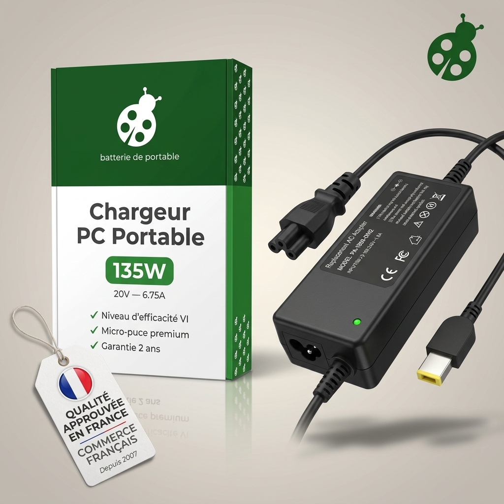 Chargeur ordinateur portable lenovo legion r7000