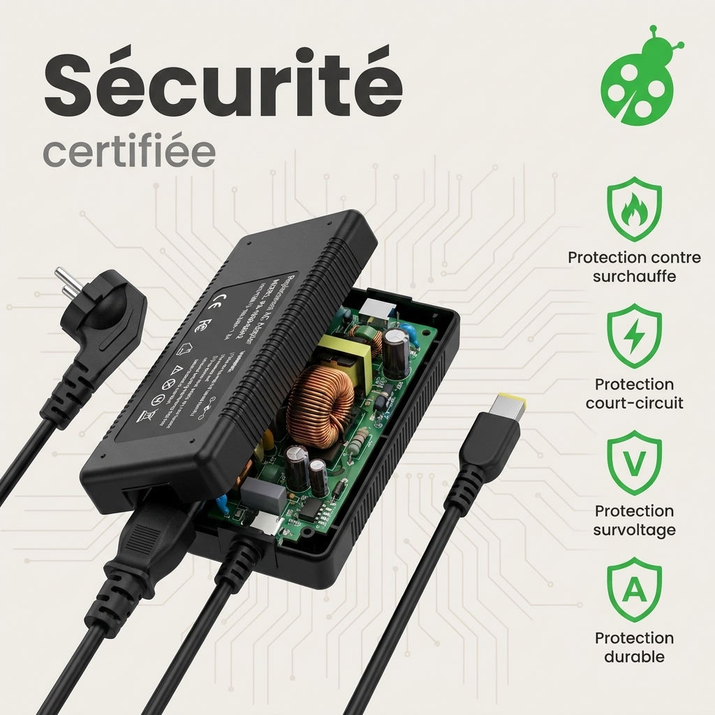 Chargeur ordinateur portable lenovo legion r7000