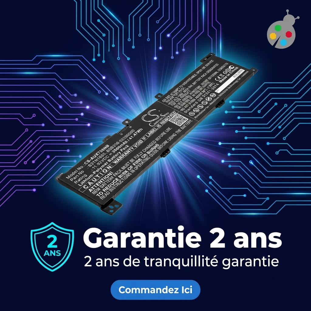 Batterie ordinateur portable asus r702ub gc132t