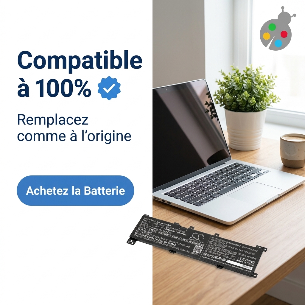 Batterie ordinateur portable asus r702ub gc132t