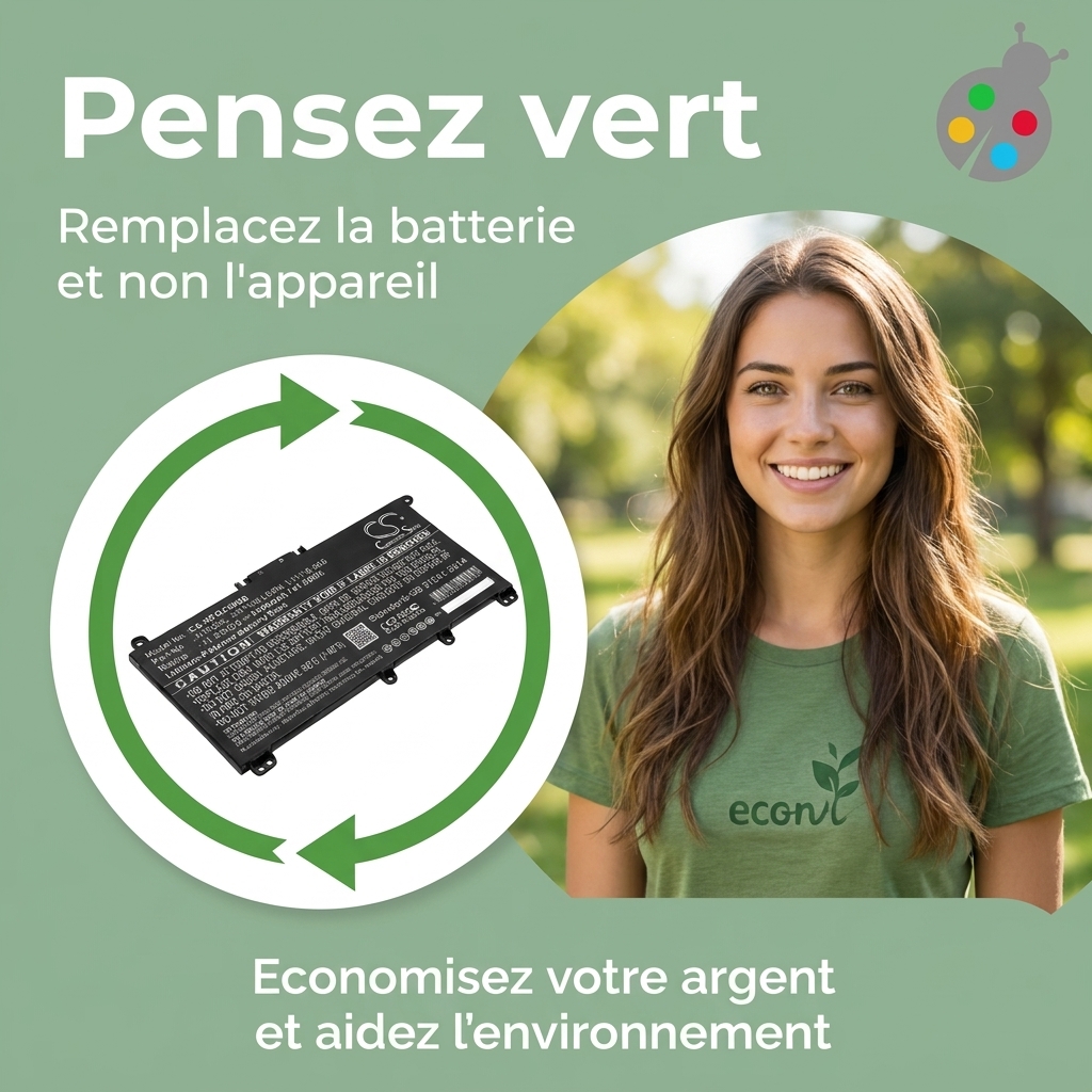 Batterie ordinateur portable hp 14s dq0014nf