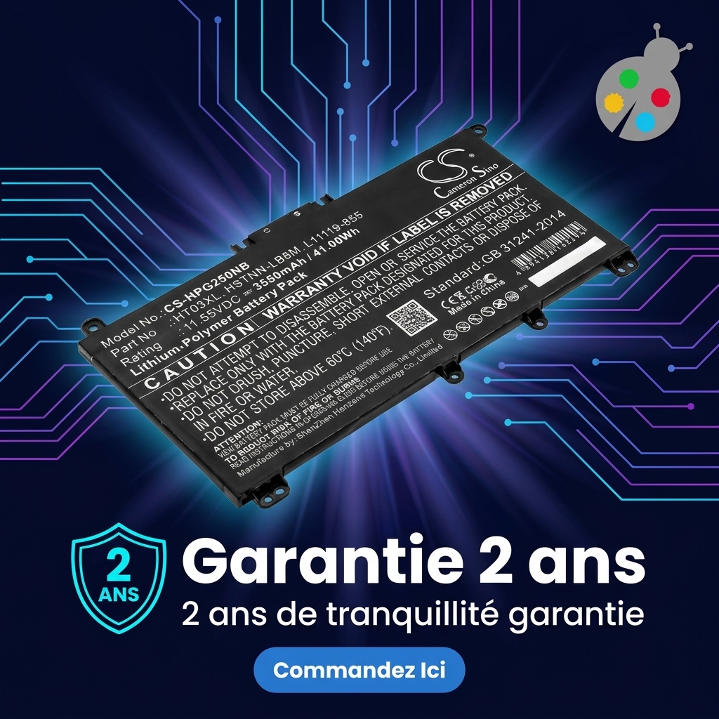 Batterie ordinateur portable hp 14s dq0014nf