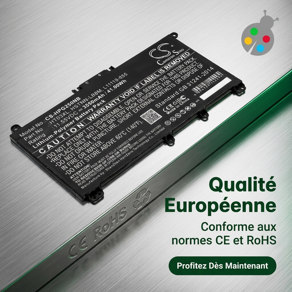 Batterie ordinateur portable hp 14s dq0014nf