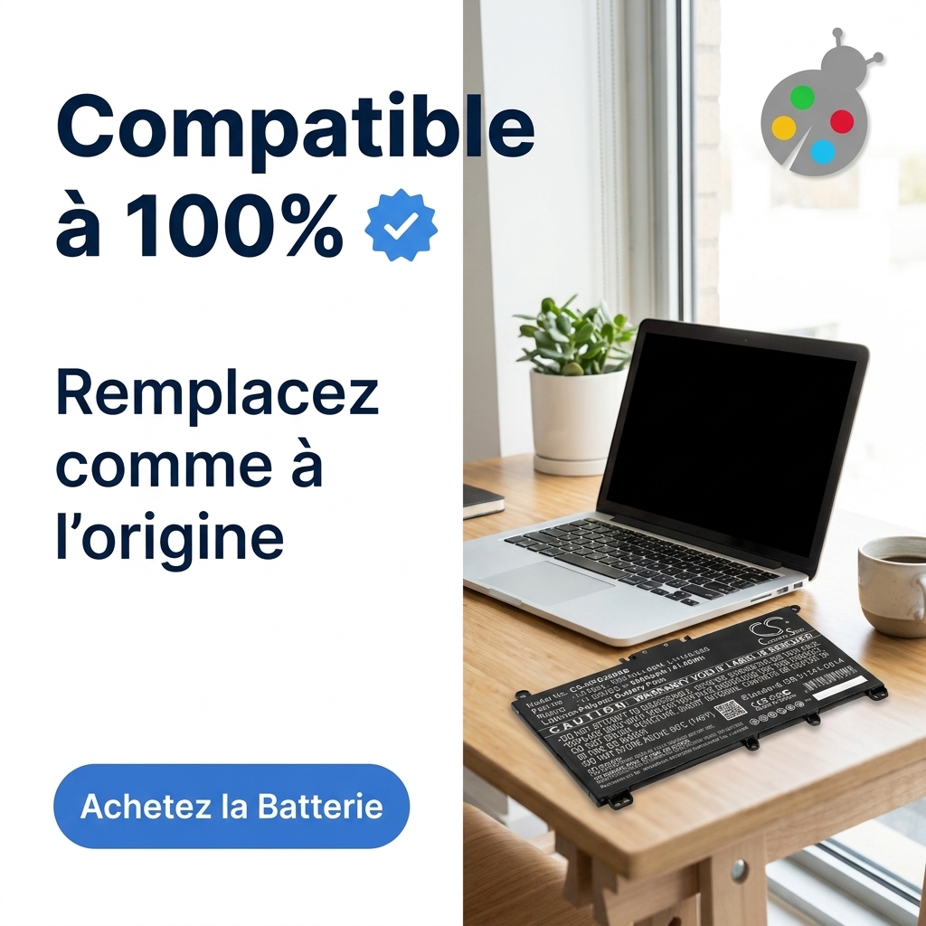 Batterie ordinateur portable hp 14s dq0014nf