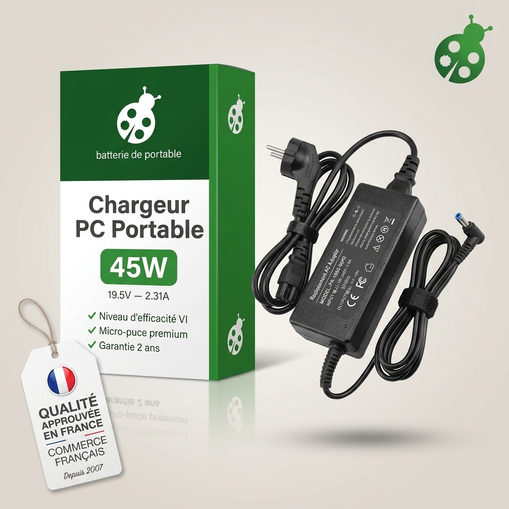 Chargeur ordinateur portable hp  14 cm0055au