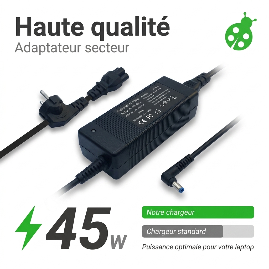 Chargeur ordinateur portable hp  14 cm0055au