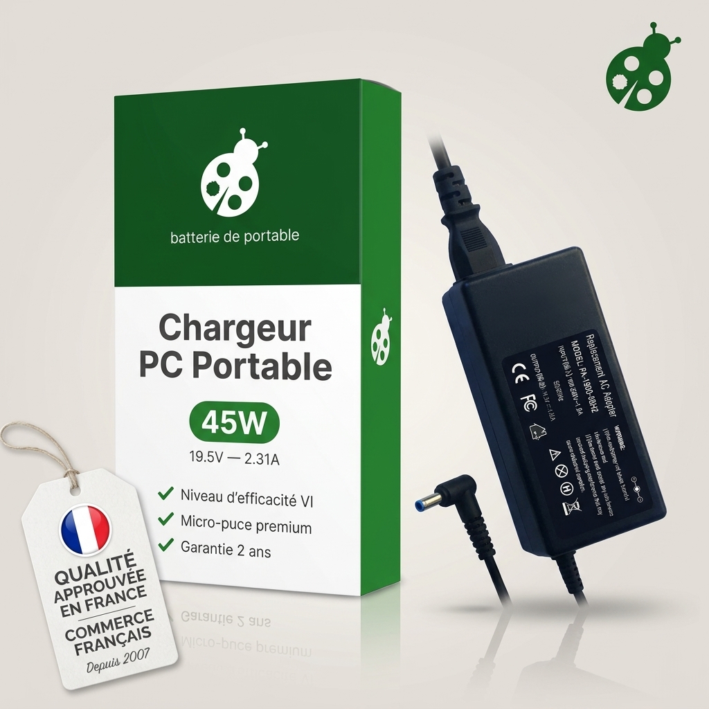Chargeur ordinateur portable hp  14s cf0055tx