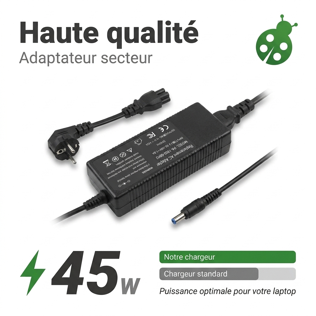 Chargeur ordinateur portable hp  14s cf0055tx