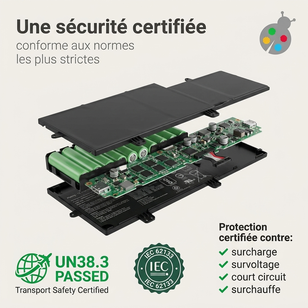 Batterie ordinateur portable asus zenbook pro 14 ux480fd e1049t