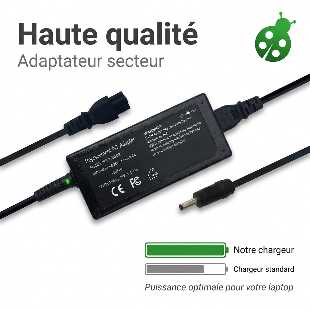 Chargeur ordinateur portable asus vivobook pro 17 n705ud gc071t