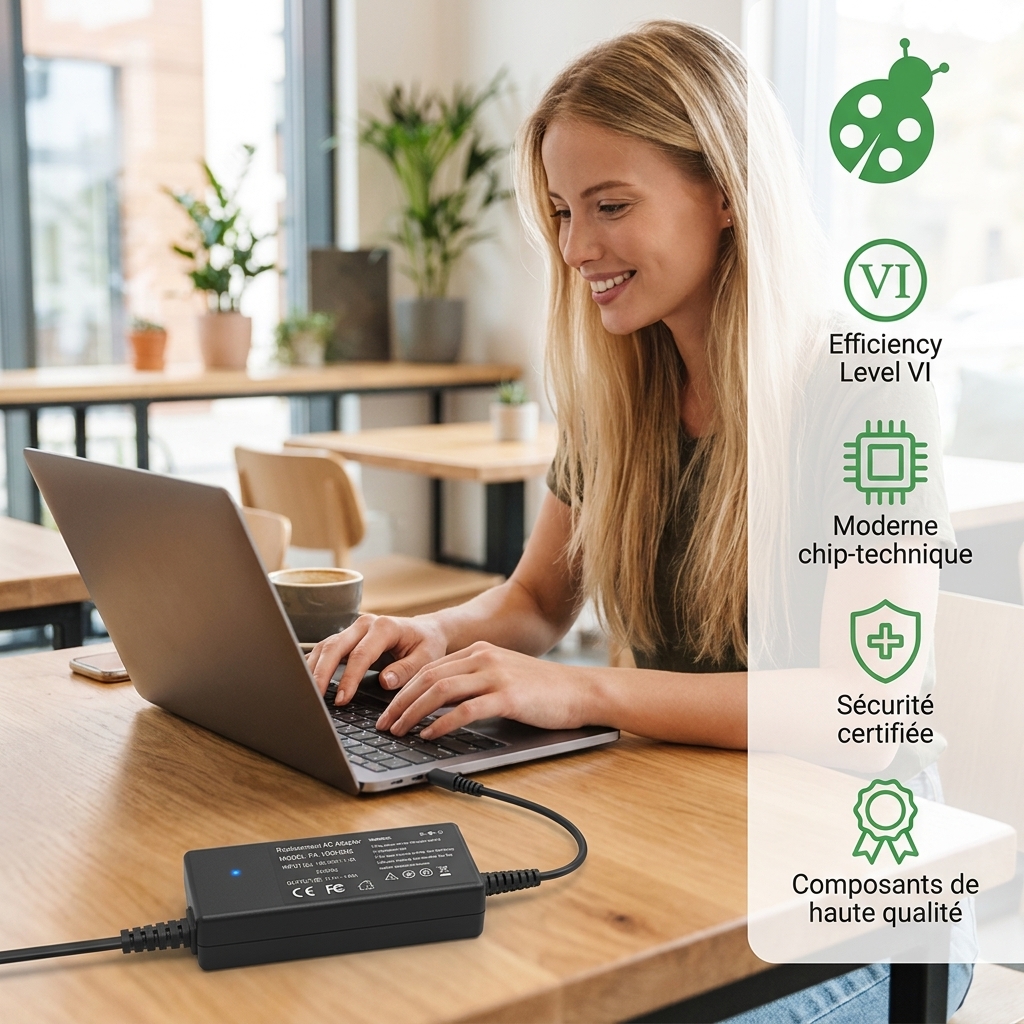Chargeur ordinateur portable hp  14 bw014nf