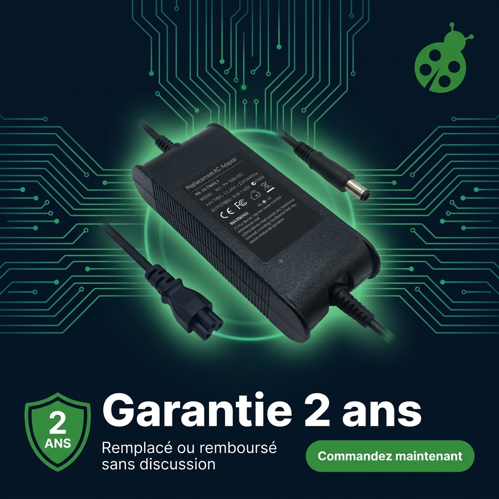 Chargeur ordinateur portable dell latitude e5580