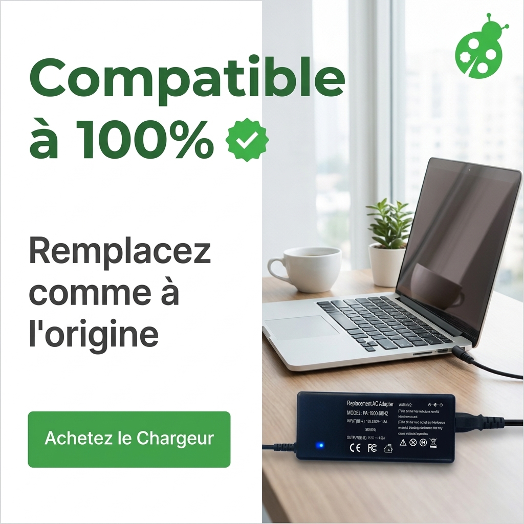 Chargeur ordinateur portable hp  elite dragonfly g2