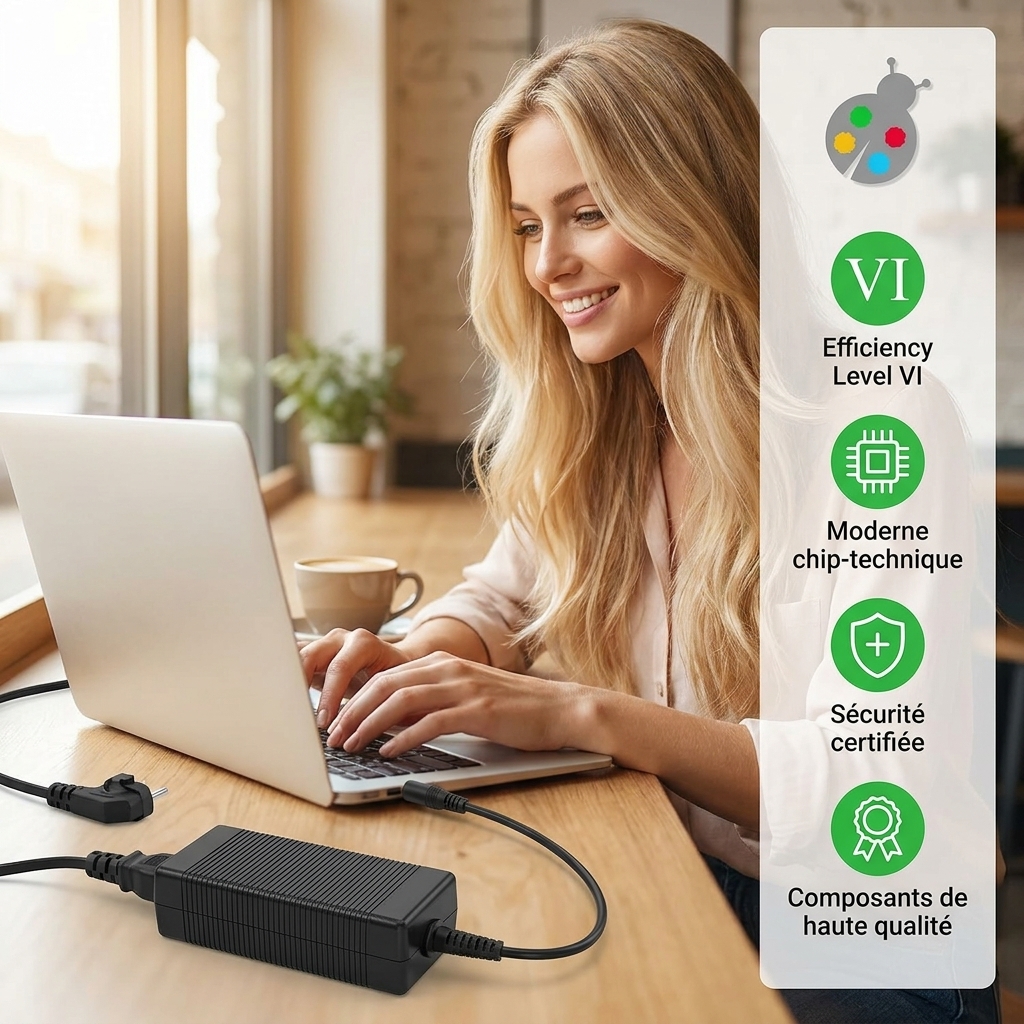 Chargeur ordinateur portable asus vivobook 14 r415ja ek143t