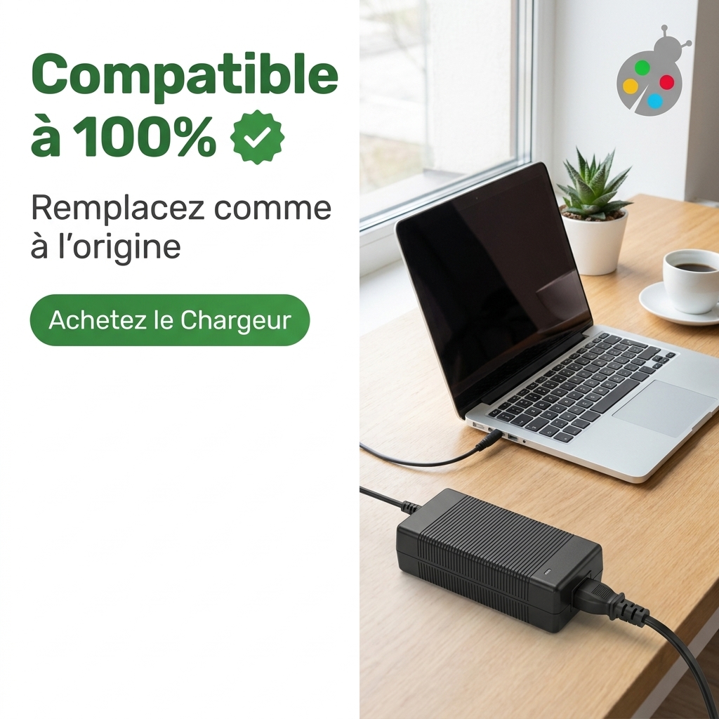 Chargeur ordinateur portable asus vivobook 14 r415ja ek143t