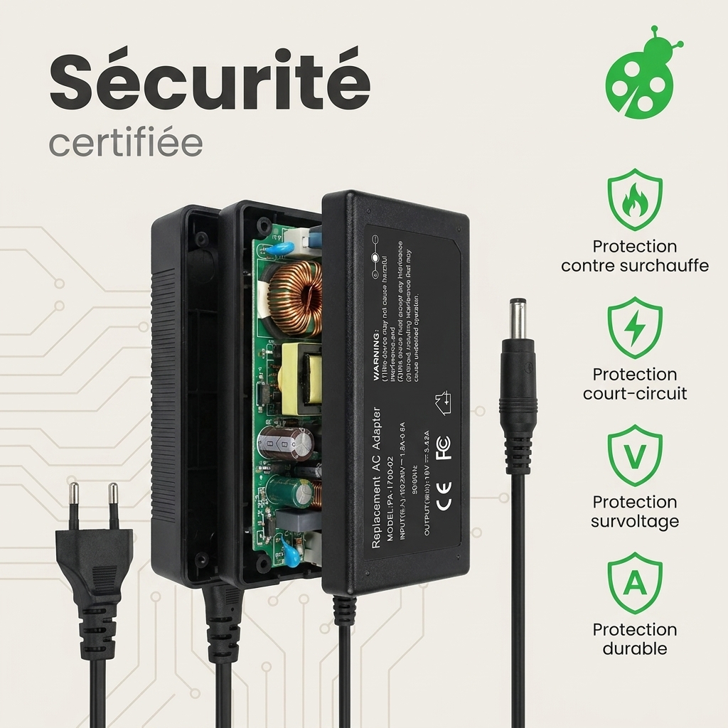 Chargeur ordinateur portable asus m409da ek245t
