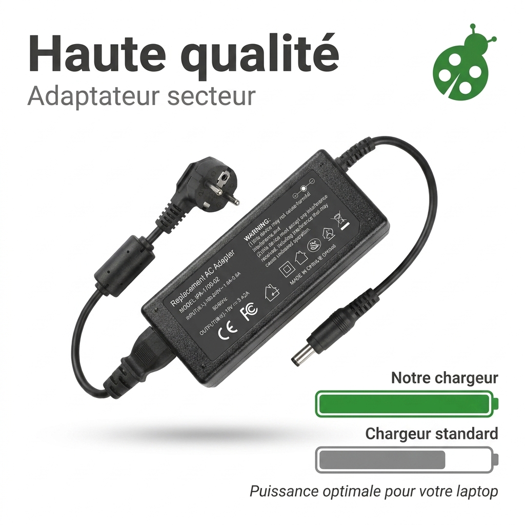 Chargeur ordinateur portable asus x415ma