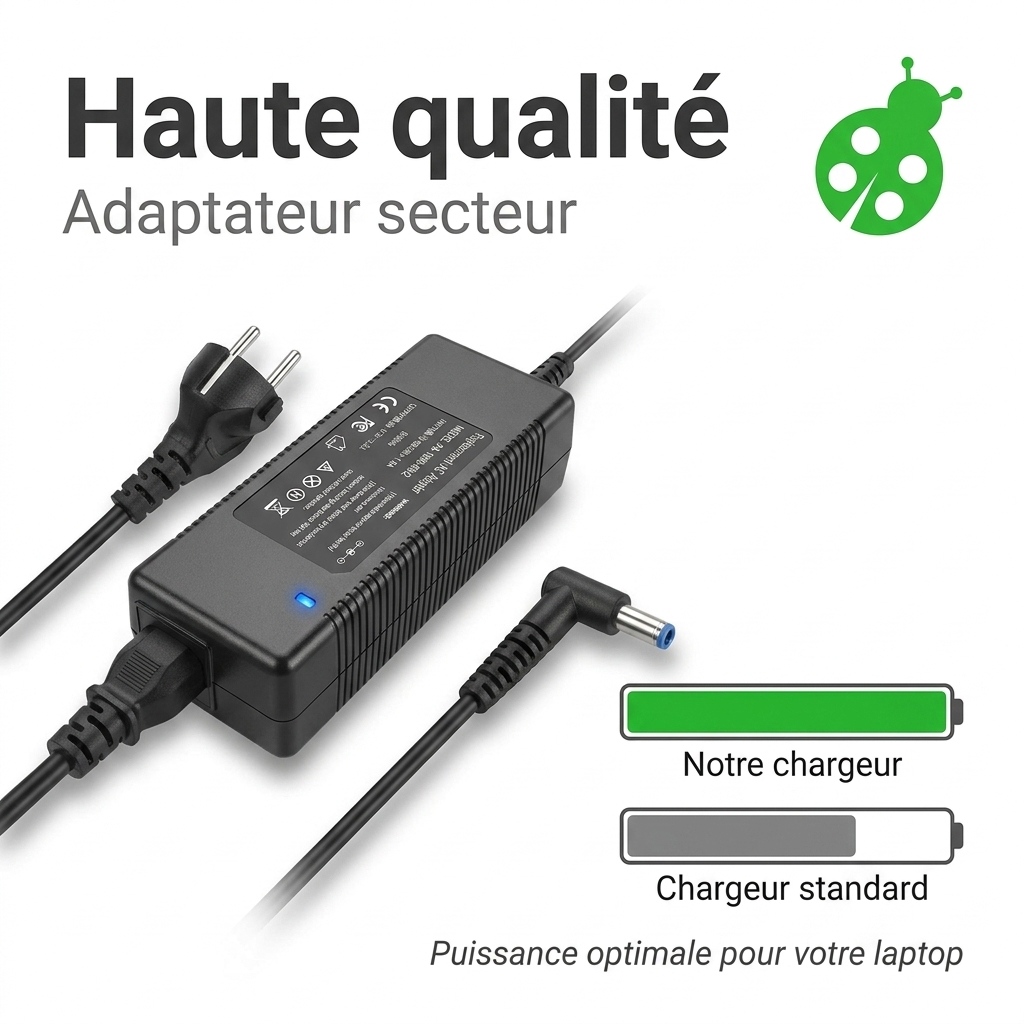 Chargeur ordinateur portable asus expertbook p2 p2451fa