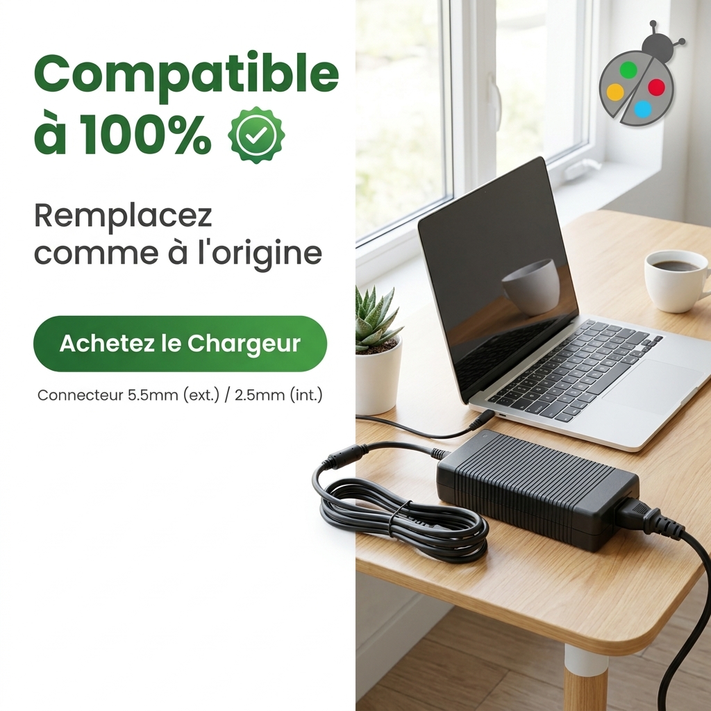 Chargeur ordinateur portable asus rog gl502vs gz363t