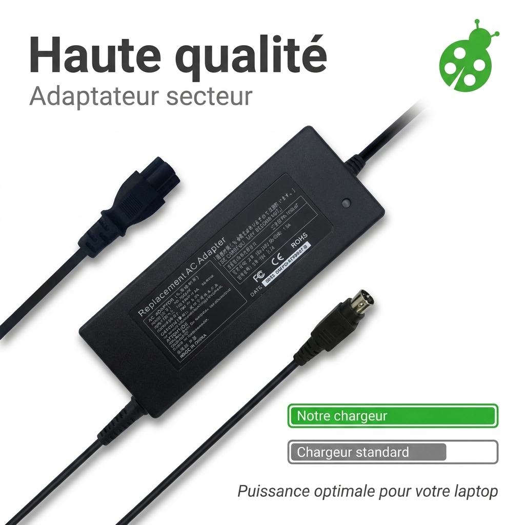Chargeur ordinateur portable asus l5000