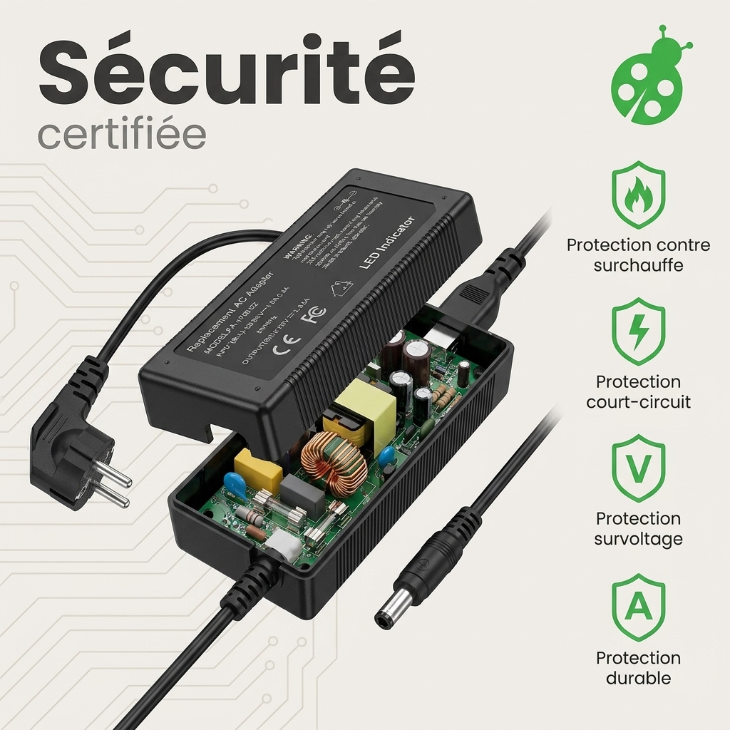 Chargeur ordinateur portable asus e402sa wx158t
