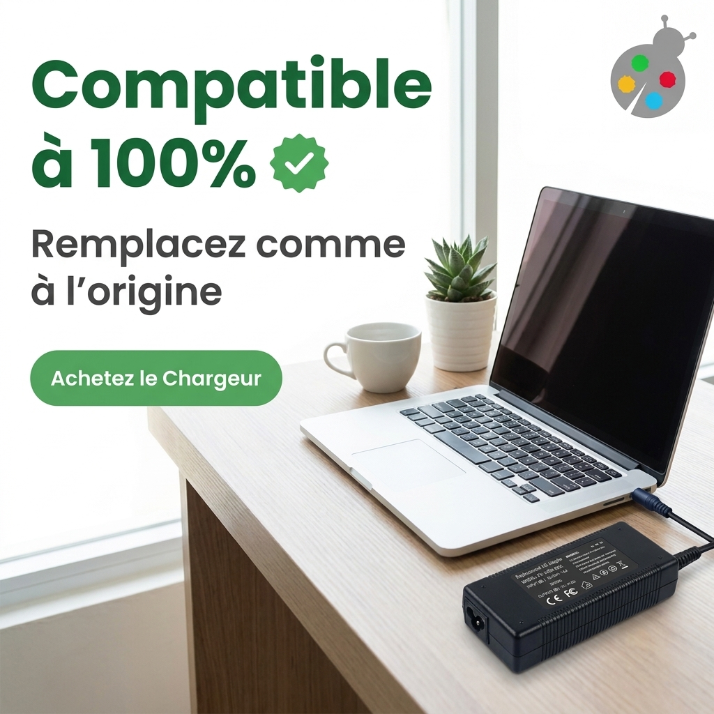 Chargeur ordinateur portable dell latitude 3510