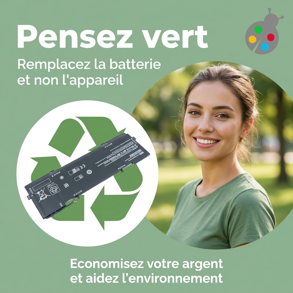 Batterie ordinateur portable hp spectre x360 15 bl001nv