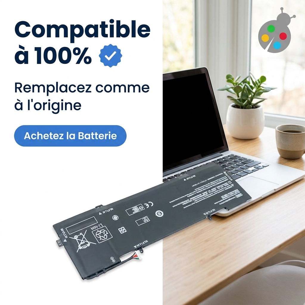 Batterie ordinateur portable hp spectre x360 15 bl001nv