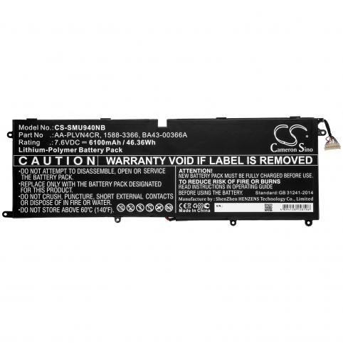 Batterie ordinateur portable samsung ultrabook 940x3g