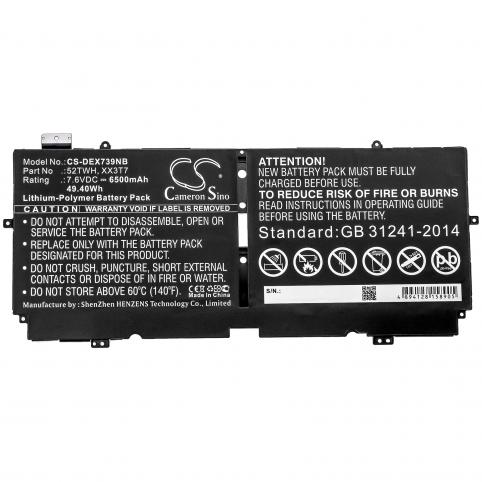 Batterie ordinateur portable dell xps 13 7390 52twh
