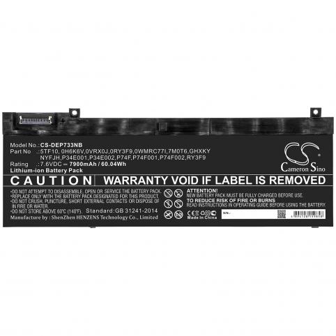 Batterie  dell 0ry3f9