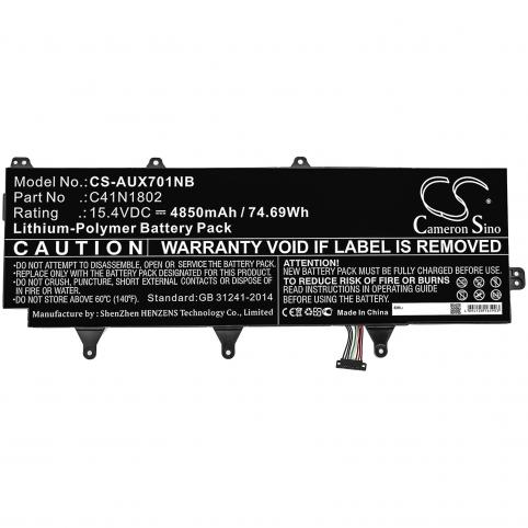 Batterie ordinateur portable asus rog zephyrus s gx735gvr ev015t