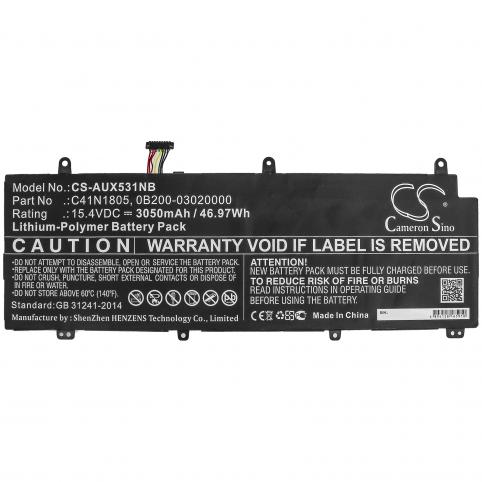 Batterie ordinateur portable asus rog zephyrus s gx531gxr az044t