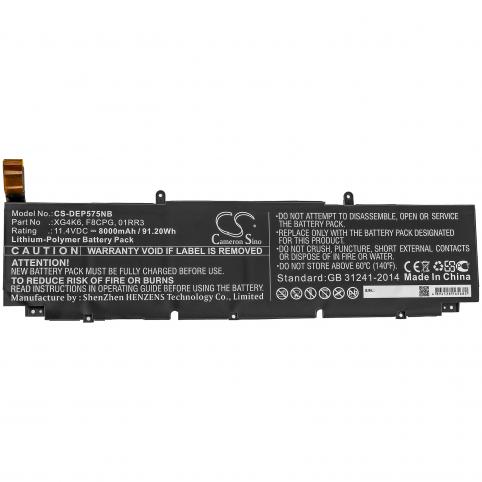Batterie ordinateur portable dell xps 17 9700
