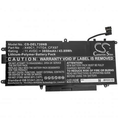 Batterie  dell 6cyh6