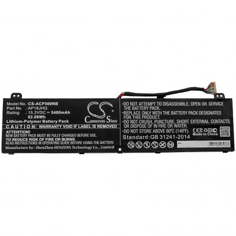 Batterie ordinateur portable acer predator triton 500 pt515 51 78r2