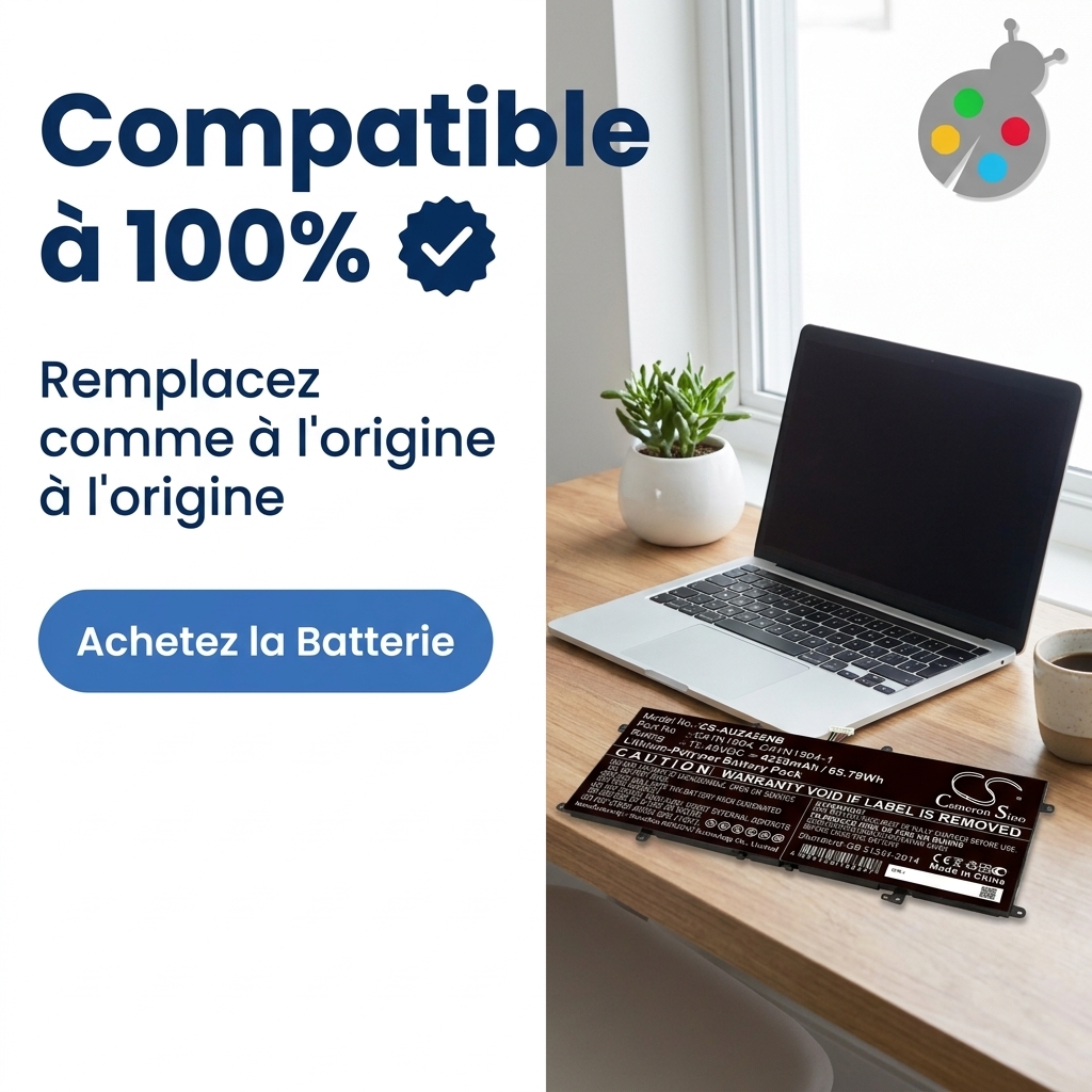 Batterie ordinateur portable asus zenbook flip 13 ux363