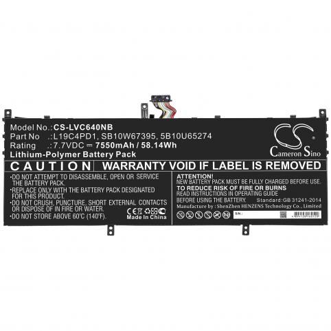 Batterie ordinateur portable lenovo yoga c640 13iml