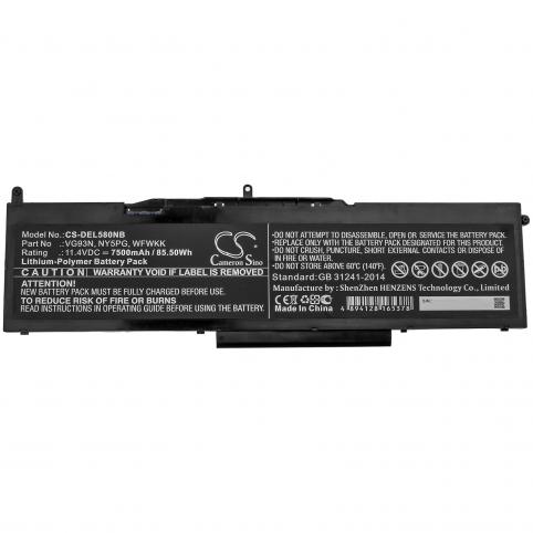 Batterie ordinateur portable dell latitude 5591