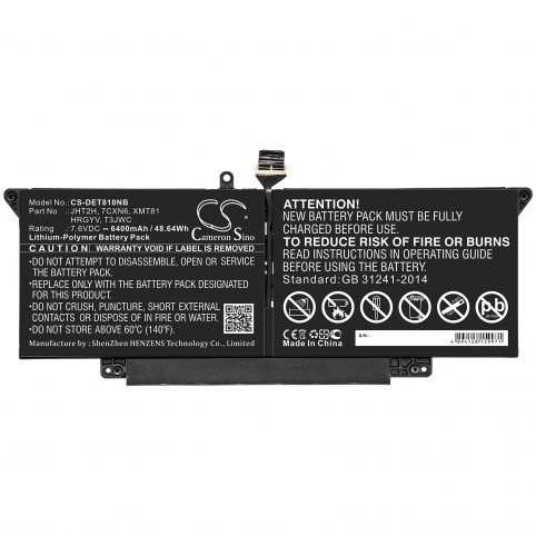 Batterie ordinateur portable dell latitude 7410 2 in 1