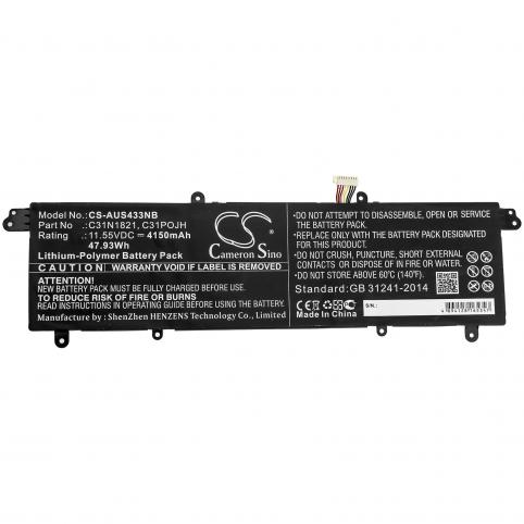 Batterie ordinateur portable asus vivobook s14 m433ia eb561t