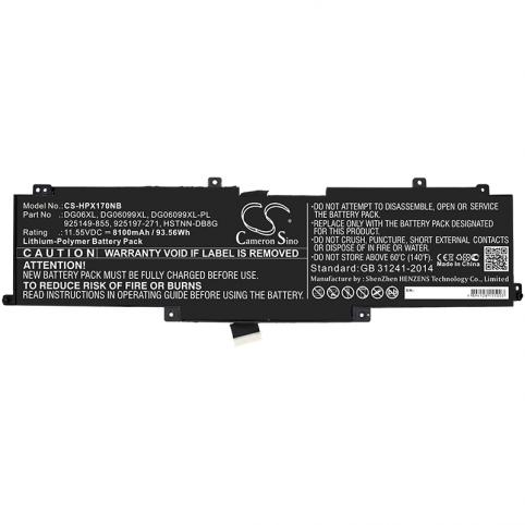 Batterie ordinateur portable hp omen x 17 ap006nc