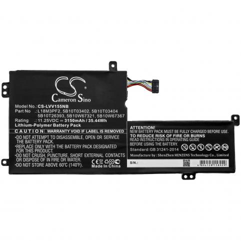 Batterie ordinateur portable lenovo v155 15api