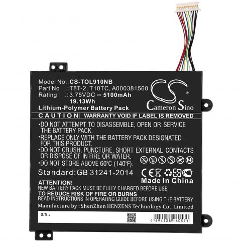 Batterie ordinateur portable toshiba satellite click mini l9w b 107