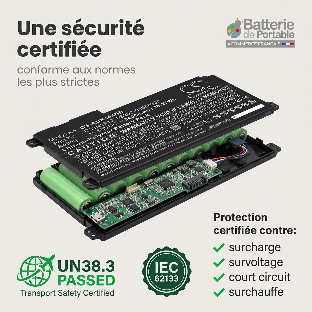 Batterie ordinateur portable asus vivobook 14 e410ma ek028ts