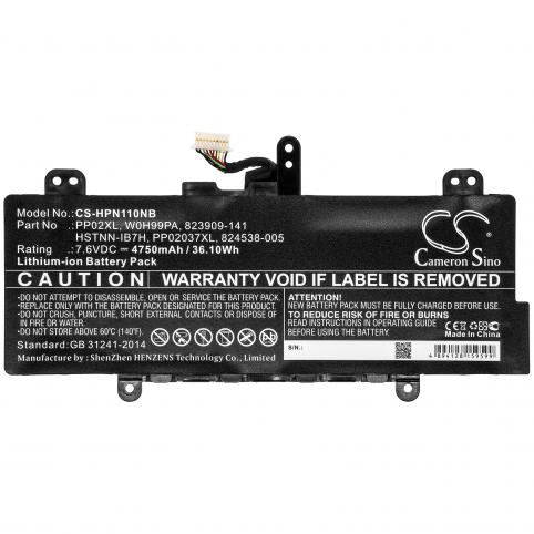 Batterie ordinateur portable hp pavilion 11 s001tu