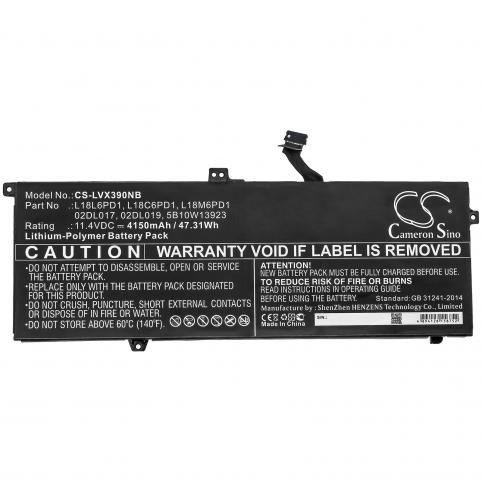 Batterie ordinateur portable lenovo thinkpad x13 gen 1 20t2003ngb